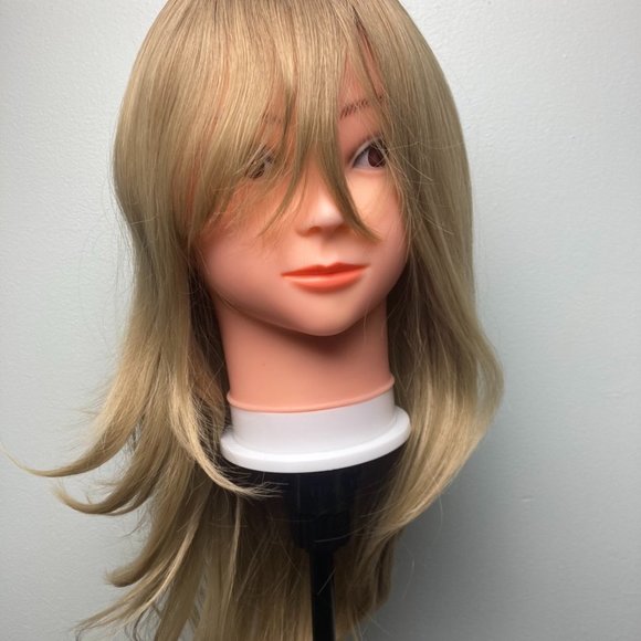 Layered Brown Roots Blonde Wig - Picture 6 of 11